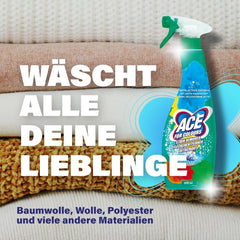 Ace For Colours Fabric Stain Remover Spray Active Oxygen 650ml