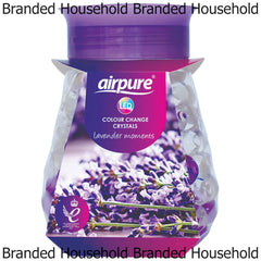 Airpure Led Colour Changing Crystals Home Air Freshener Lavender Moments