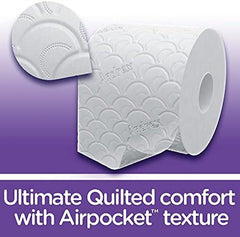 Andrex Toilet Rolls Supreme Quilts Tissue Paper Sheet Soft Cushiony Layer