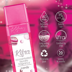 Kifra Candy Concentrated Laundry Rinse Fragrance Gentle Clothes 200ml