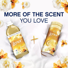 Lenor In Wash Scent Booster Beads Non-Stop Laundry Freshness Gold Orchid 155G