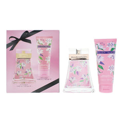 Ellen Tracy Classic Florals Pink Sparkling Photobox 2 Piece Gift Set