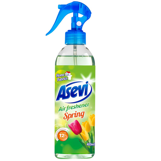 Asevi Home Room Air And Fabric Freshener Long Last Spring Fragrance Spray 400ml