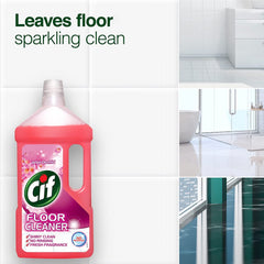 Cif Floor Cleaner Wild Orchid 950ml Fresh Flower Fragrance Shiny Clean