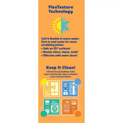 Scrub Daddy 8 Sponge Set Scratch Free Flex Texture Scrubber Odor Resistant