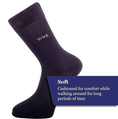 William & Edwards London Mens Socks Cotton Material Black Uk 6-11