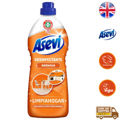 Asevi Disinfectant For House Floor Surface Cleaner Fresh Scent Orange 1L