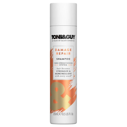 Toni&Guy Damage Repair Shampoo Fibre Strengthening Hair Becomes Stronger 250ml
