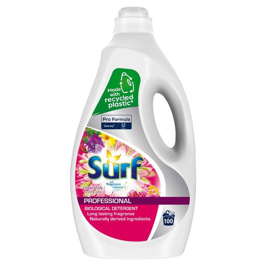Surf Laundry Detergent Washing Liquid Tropical Lily & Ylang Ylang 100 Washes 5L