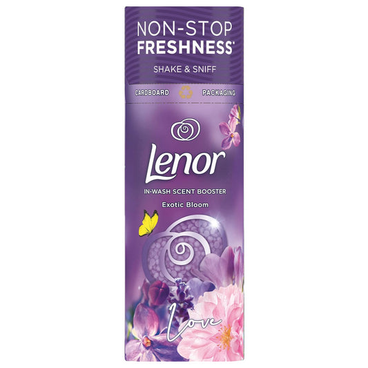 Lenor In Wash Scent Booster Beads Non-Stop Laundry Freshness Exotic Bloom 176G