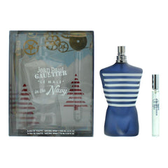 Jean Paul Gaultier Le Male In The Navy 2 Pcs Eau de Toilette + EDT