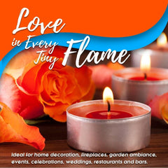 Airpure Tea Lights Nightlight Unscented Candles Upto 4 Hour Burn Time 15Pk