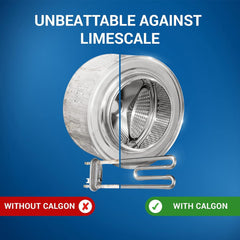 Calgon Powder Laundry Machine Clothes Cleaner Protect Limescale Dirt 600G