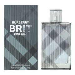 Burberry Brit For Him Eau de Toilette 100ml Mens Fragrance Spray
