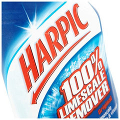 Harpic Limescale Remover Original Liquid Cleaner 750ml Toilet Bowls Bathroom