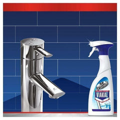 Viakal Fresh Limescale Dirt Cleaner Stain Remover Spray Sink Shower 500ml