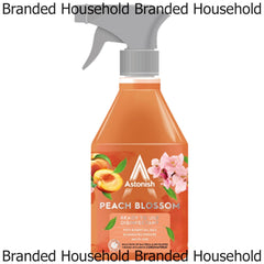 Astonish Disinfectant Ready To Use Surface Cleaner Spray Peach Blossom 550ml