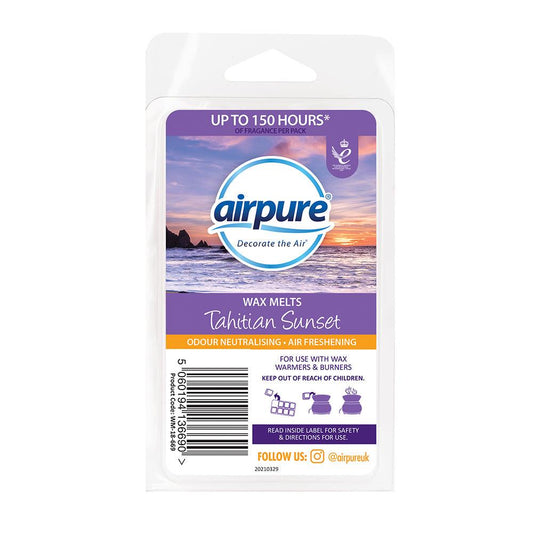 Airpure Wax Melts Air Freshener Upto 150 Hours Fragrance Tahitian Sunset
