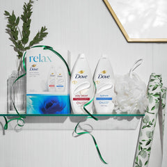 Dove Body Wash Collection Gift Set Cleans Smoother Skin Relax 3 Piece