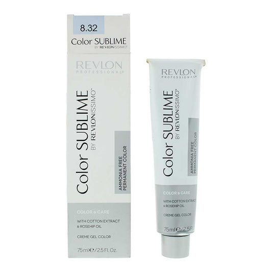 Revlon Hair Colour Sublime By Revlonissimo 8.32 Light Gold Iridescent Blonde