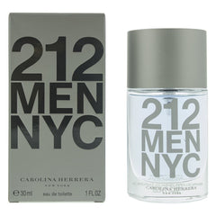 Carolina Herrera 212 Men Eau de Toilette 30ml Spray For Mens Fragrance