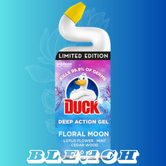 Duck Bleach Floral Moon 750ml Deep Action Liquid Gel Mint Cedar Wood