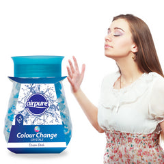 Airpure Led Colour Changing Crystals Home Air Freshener Ocean Fresh Fragrance