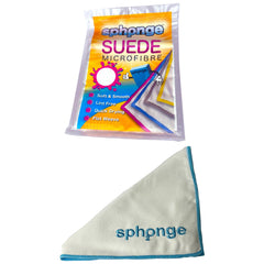 Sph2Onge Suede Microfibre Blue Dirt Dust Surface Cleaner Clothes