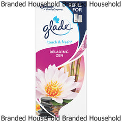 Glade Touch & Fresh Scented Refills Air Freshner Relaxing Zen Fragrance 10ml
