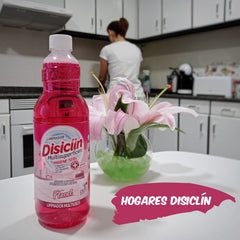 Disiclin Multisurface Floor Cleaner Dirt Remover Scented Liquid Floral 1L