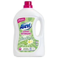 Asevi Laundry Detergent Liquid Concentrated Fabric Stain Remover Aloe Vera 2.4L