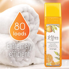 Kifra Orange Concentrated Laundry Rinse Fragrance Gentle Clothes 80W 200ml