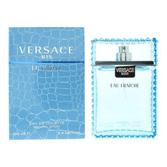 Versace Man Eau Fraiche Eau de Toilette 100ml Spray For Mens Fragrance