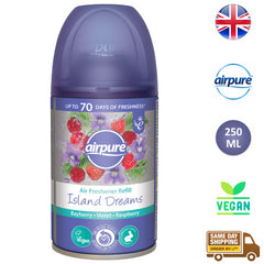 Airpure Air Freshener Refill Home Room Fragrance Spray Island Dreams 250ml