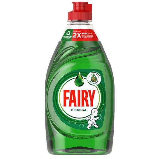 Fairy Washing Up Liquid Kitchen Dish Grease Cleaner Original 320ml