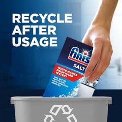 Finish Dishwasher Salt Reduce White Marks Protects Limescale Residues 2Kg