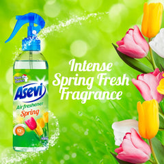 Asevi Home Room Air And Fabric Freshener Long Last Spring Fragrance Spray 400ml