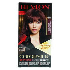 Revlon Colorsilk All-In-One Buttercream 48Bv Burgundy Hair Colour For Women