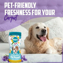Airpure Pet Proud Freshens Carpets Rug Freshener Elimainates Odours 500g Powdwe