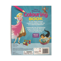 Disney Princess Colouring Book Favourite Characters For Kids Children Boys Girls