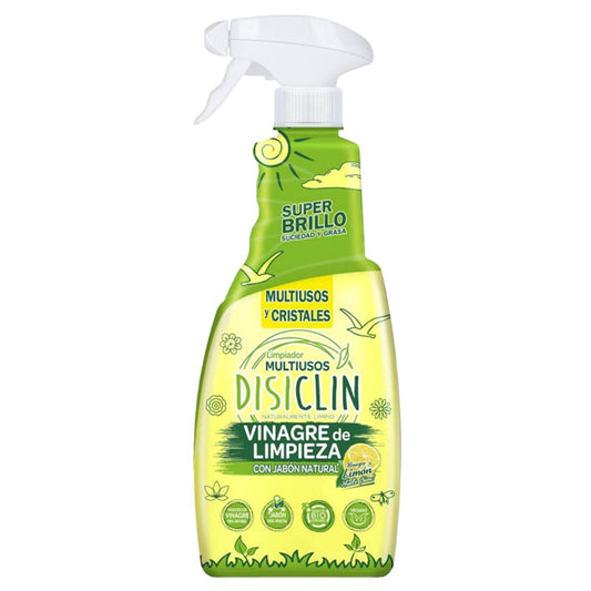 Disiclin Multi Purpose Glass Cleaner White Vinegar With Lemon Spray 750ml