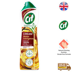Cif Surface Cleaner Cream Tough Dirt Cleaner Remover Winter Indulgence 500ml