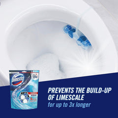 Domestos Ocean Power Toilet Rim 5 Clip Blocks Hygiene Odour Control Shine Foam