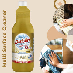 Disiclin Gold Bundle Set Fabric Clothes Softener Perfume & Surface Cleaner