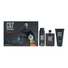 Cristiano Ronaldo Cr7 Game On 3 Piece Gift Set: EDT, Shower Gel, Body Spray
