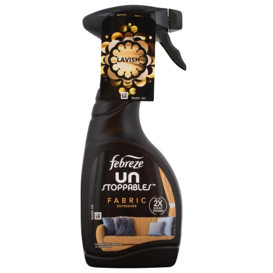 Febreze Fabric Refresher Lavish UnStoppables Spray 500ml Scent Power Odour Clear