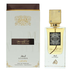 Lattafa Ana Abiyedh Leather Eau de Parfum 60ml Unisex Fragrance Spray