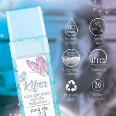 Kifra Pure Life Concentrated Laundry Rinse Fragrance Gentle Clothes 200ml