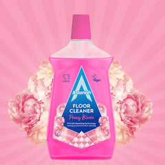 Astonish Floor Cleaner Peony Bloom Fragrance Liquid 1L Dirt Repelling Technology