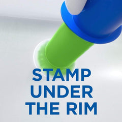 Duck Fresh Discs Lime Fresh Helps Keep Clean Toilet Freshener Gel Starter Pack